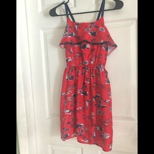 Náutica Dress Kids Red Large 12/14
